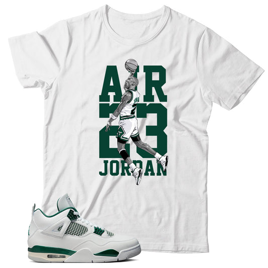 Jordan 4 Oxidized Green shirt