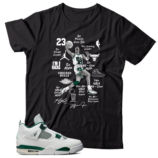 Jordan 4 Oxidized Green shirt