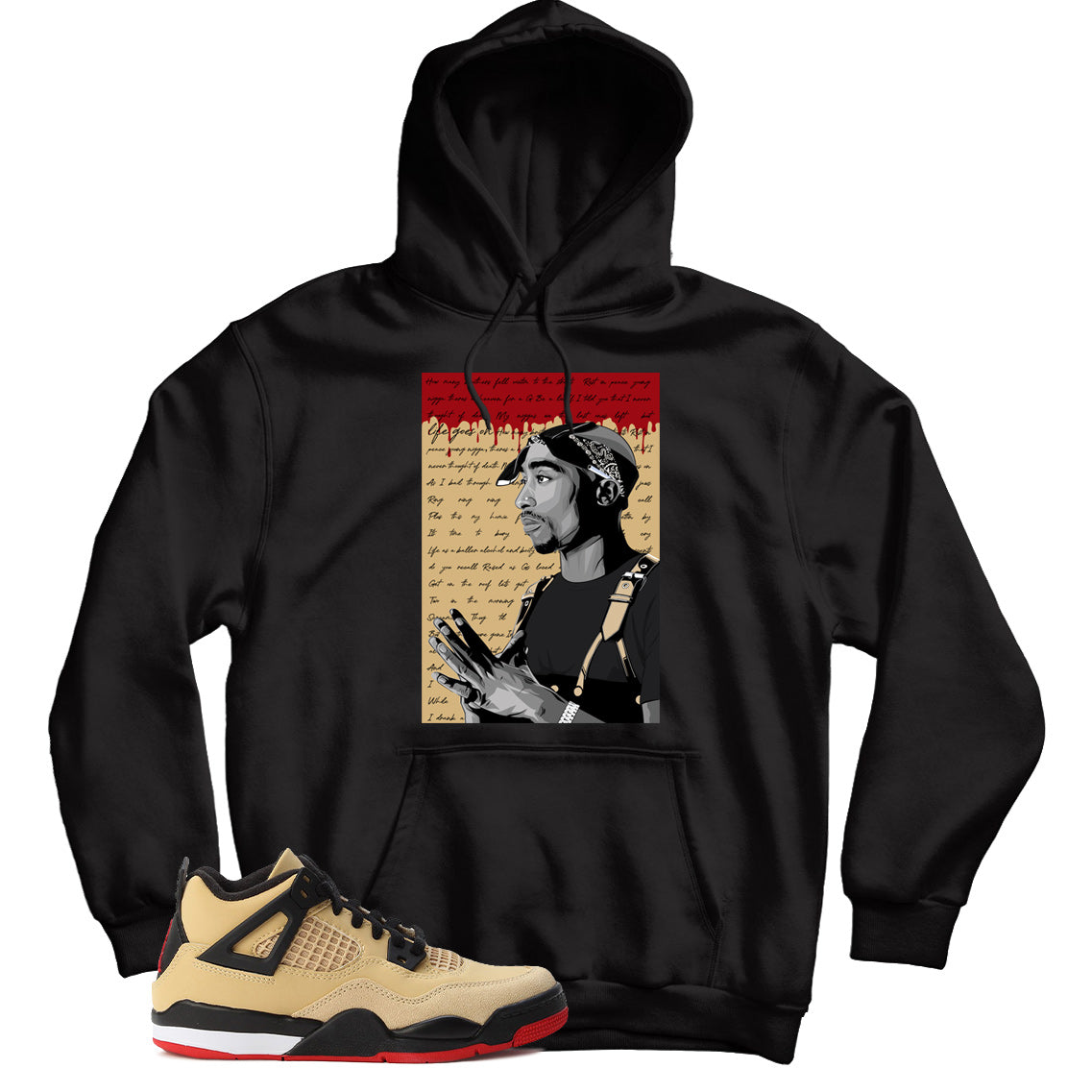 Jordan 4 Pizza Hoodie