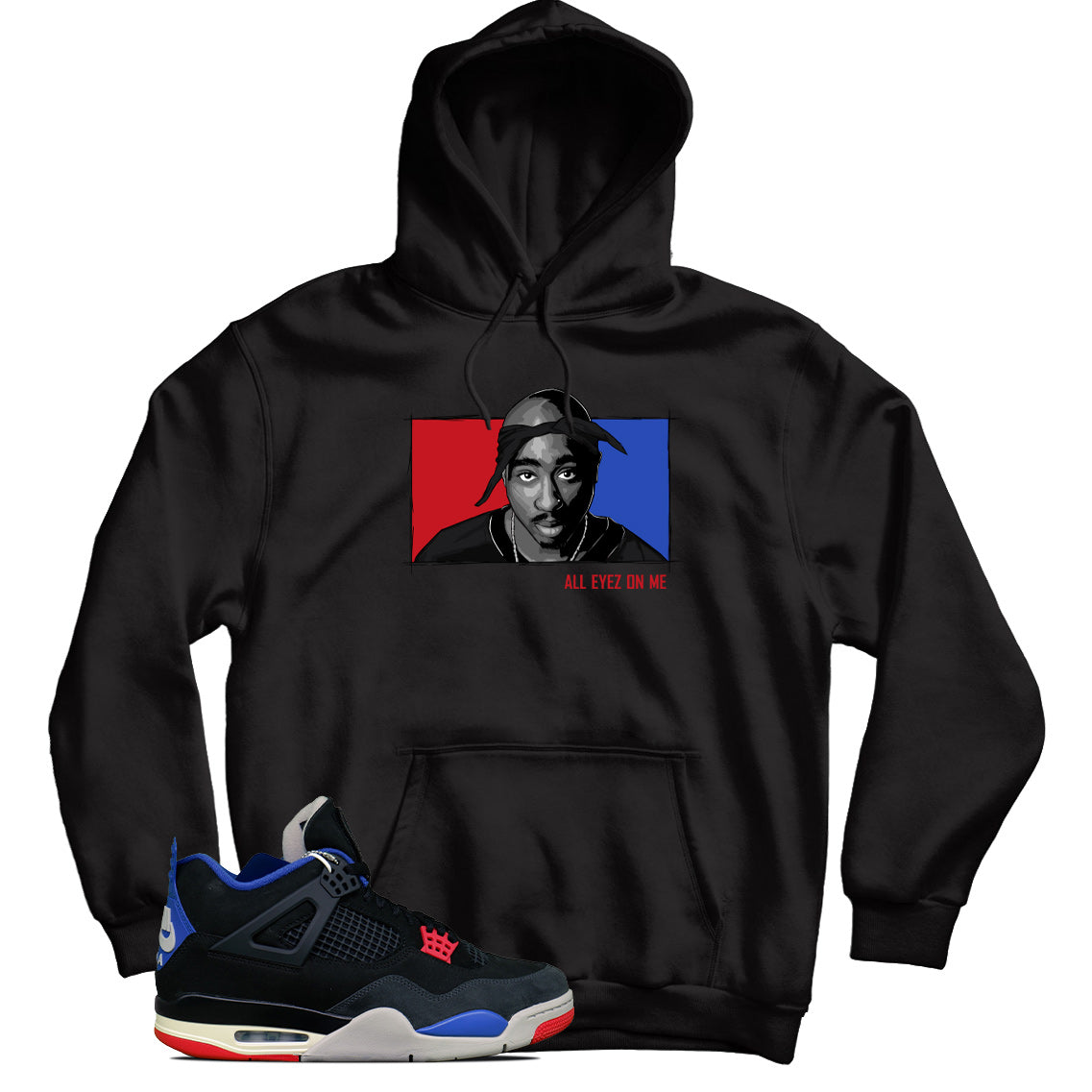 Hoodie Match Jordan 4 Rare Air Laser