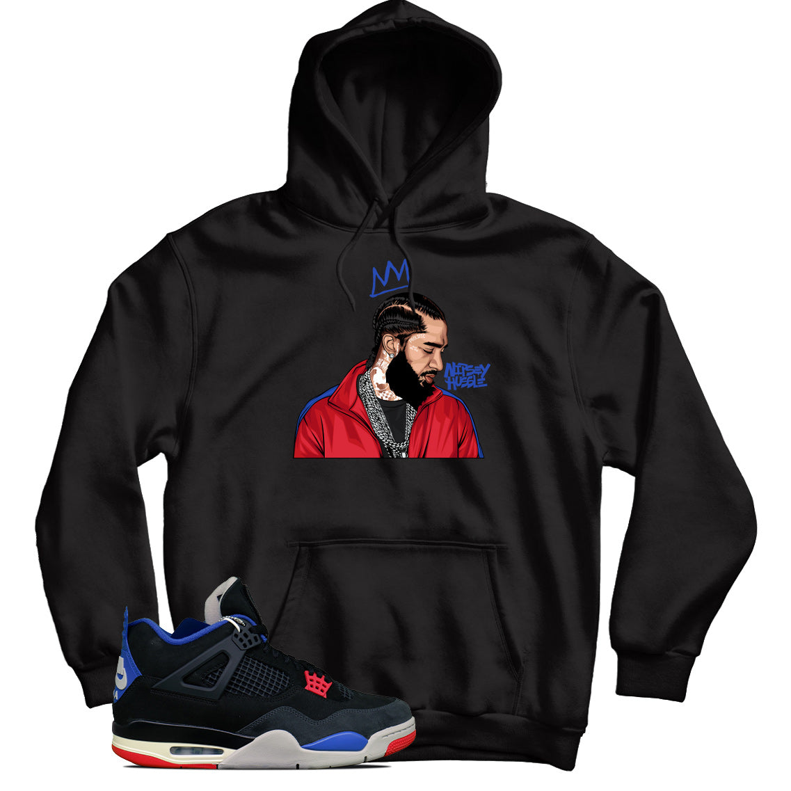 Hoodie Match Jordan 4 Rare Air Laser