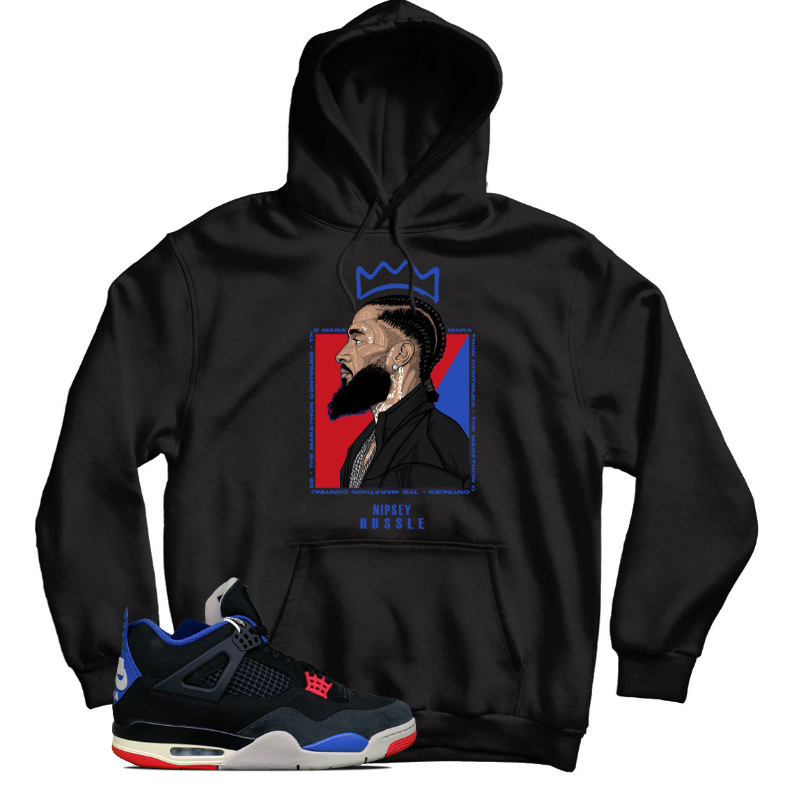 Jordan 4 Rare Air Laser Hoodie