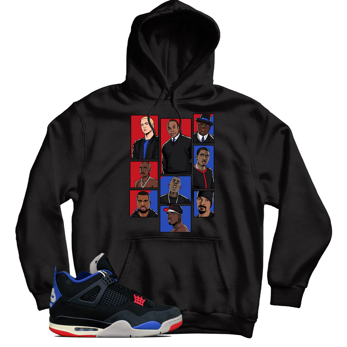 Jordan 4 Rare Air Laser Hoodie
