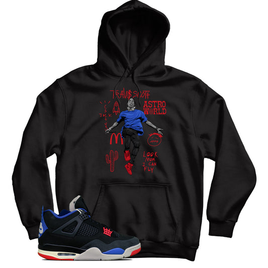 Hoodie Match Jordan 4 Rare Air Laser