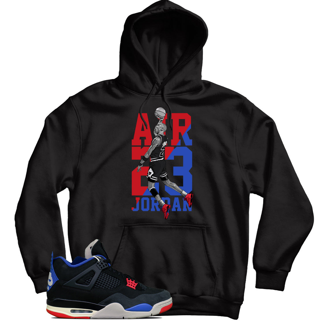 Hoodie Match Jordan 4 Rare Air Laser