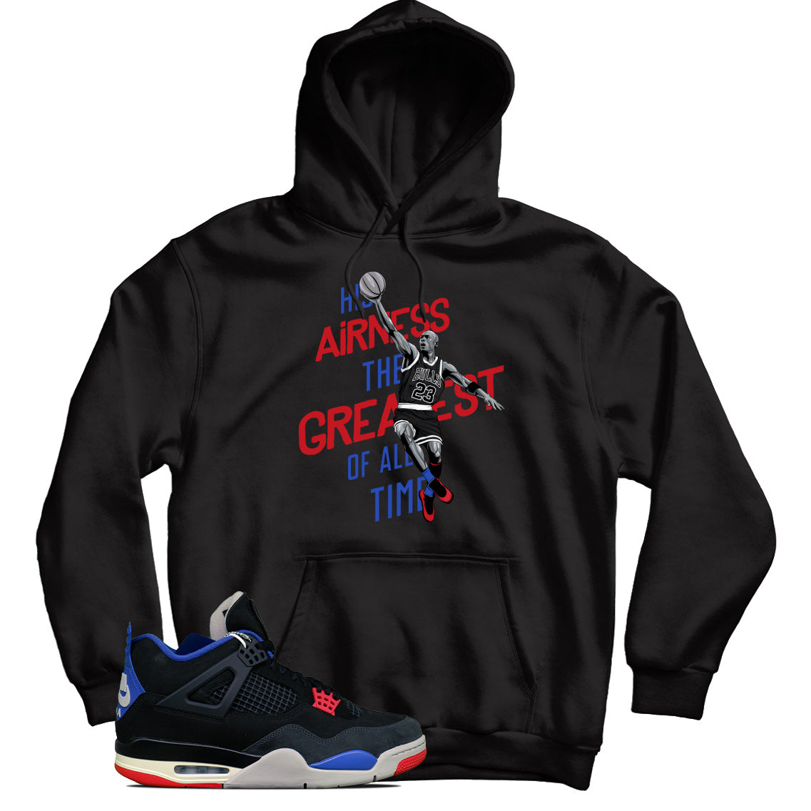 Hoodie Match Jordan 4 Rare Air Laser