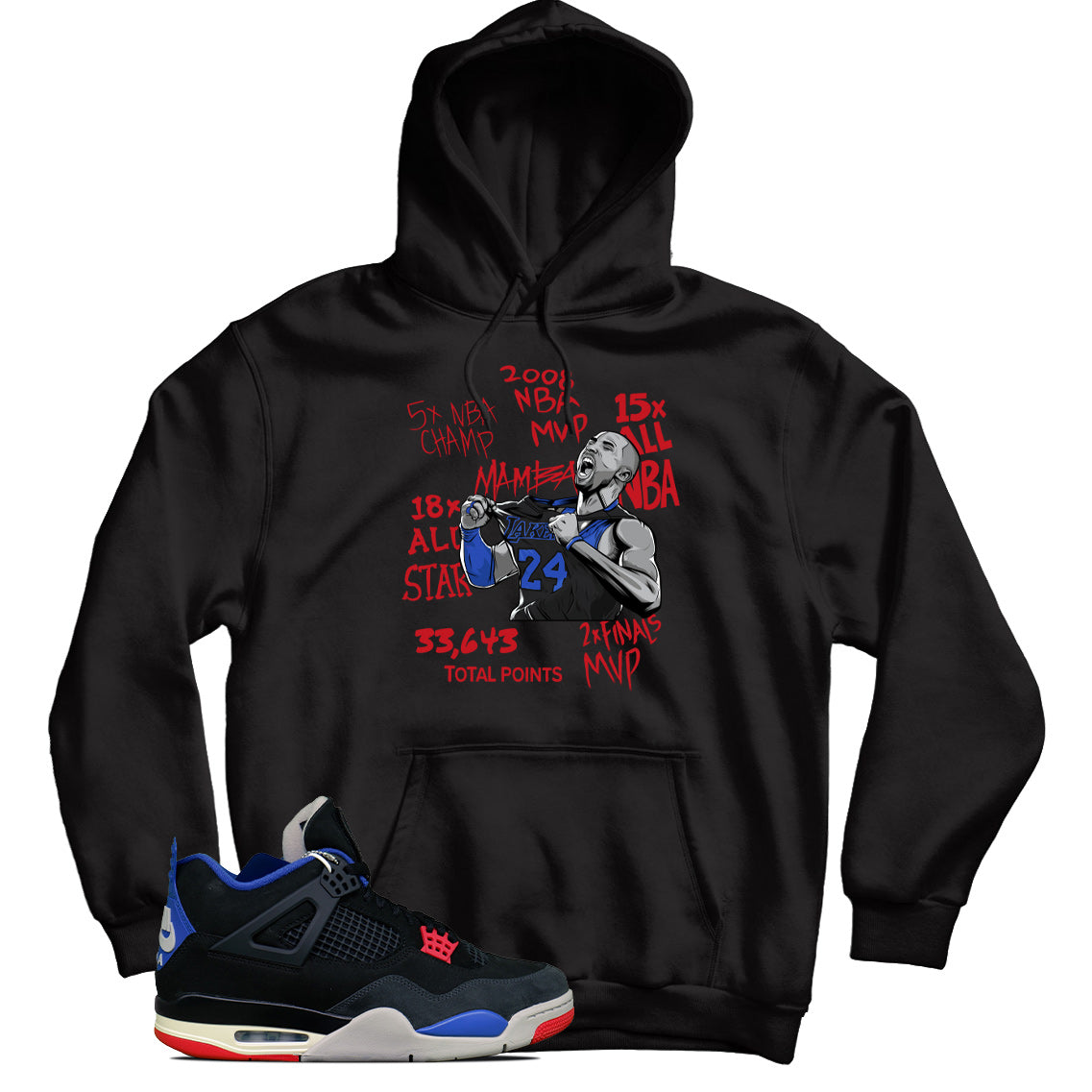 Hoodie Match Jordan 4 Rare Air Laser