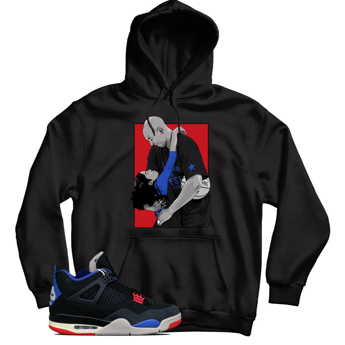 Jordan 4 Rare Air Laser Hoodie