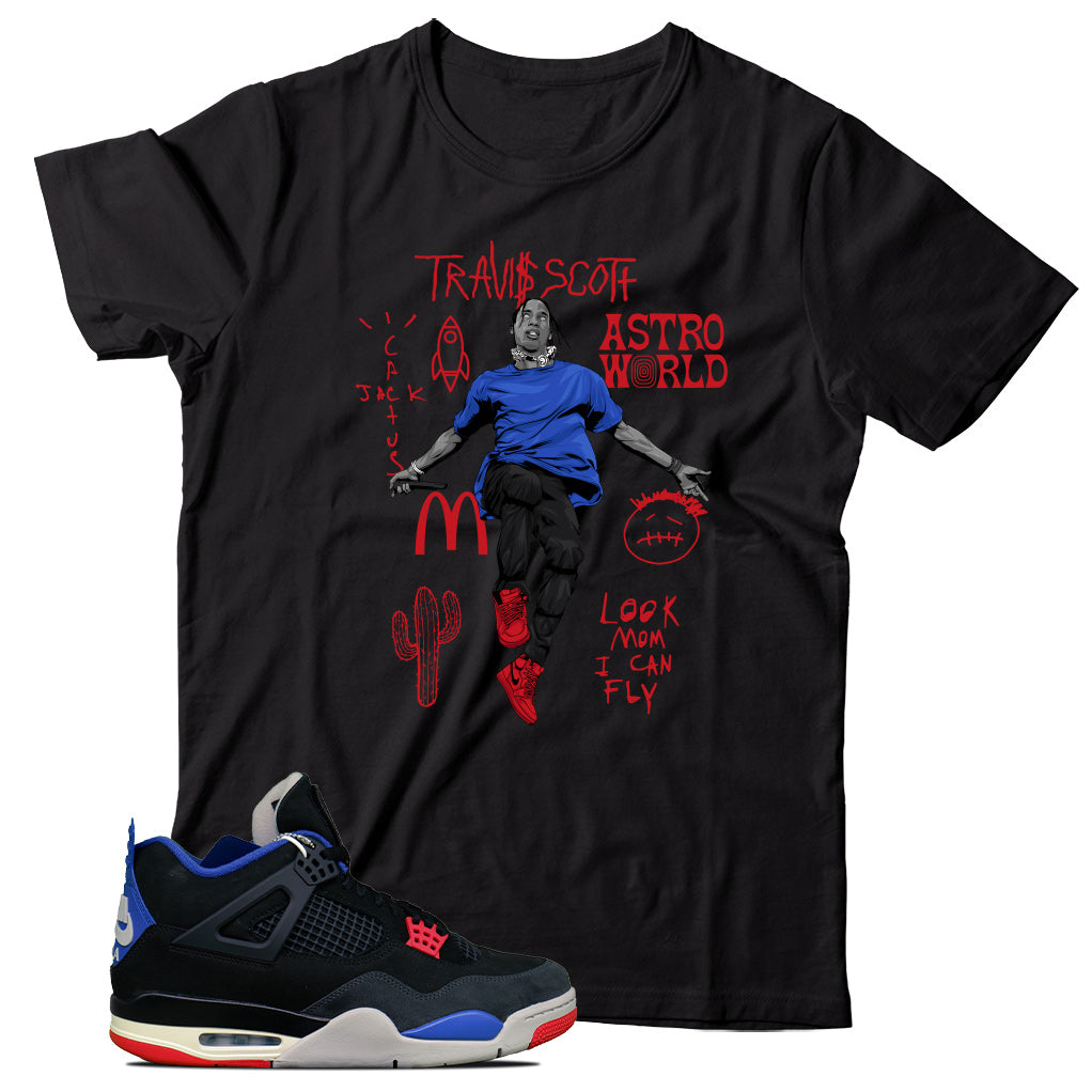 Shirt Match Jordan 4 Rare Air Laser