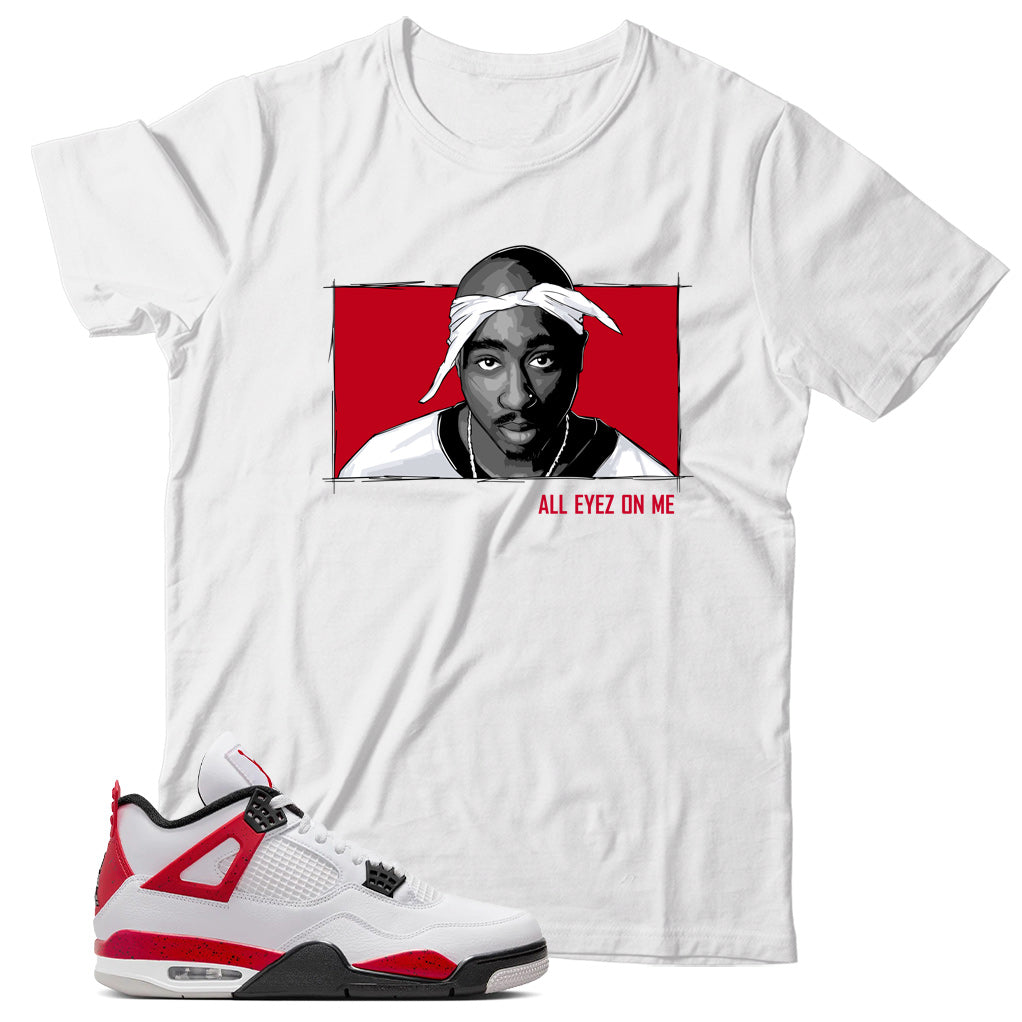 Jordan 4 Red Cement shirt