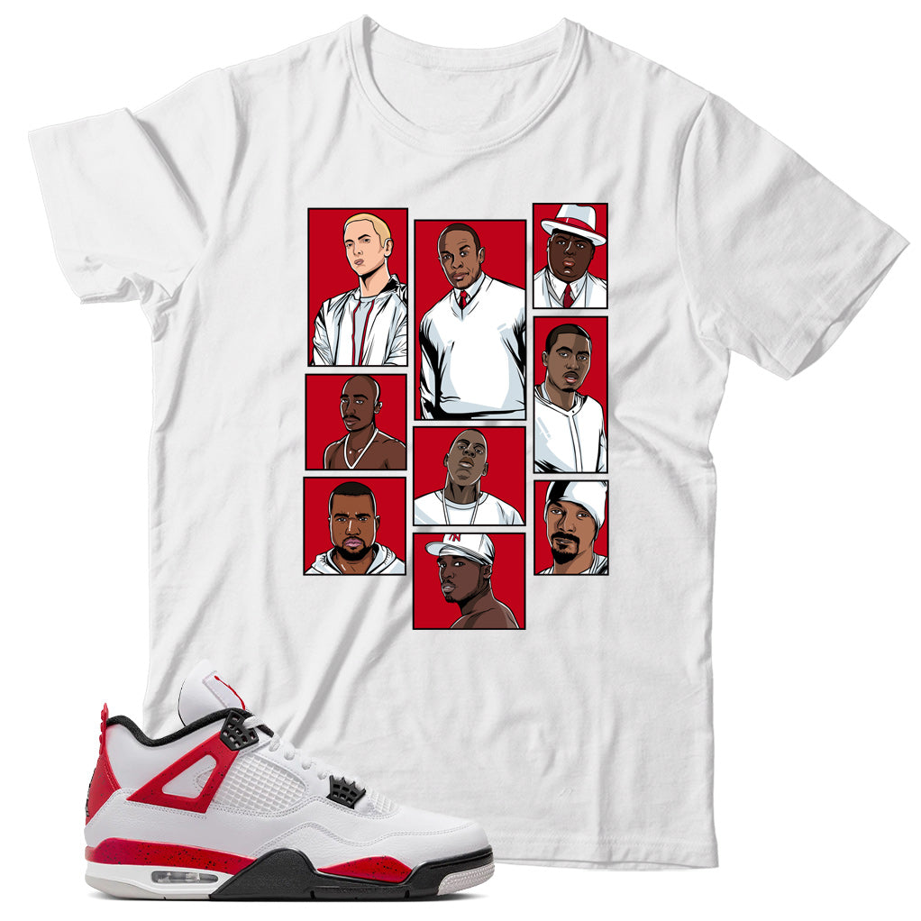 Jordan 4 Red Cement shirt