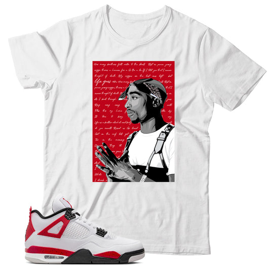 Jordan 4 Red Cement shirt