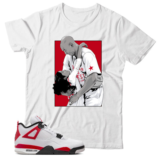 Jordan 4 Red Cement shirt