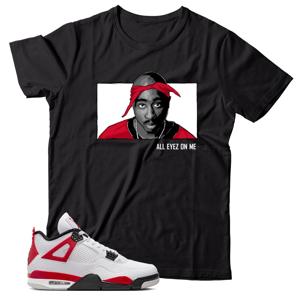 Jordan 4 Red Cement shirt