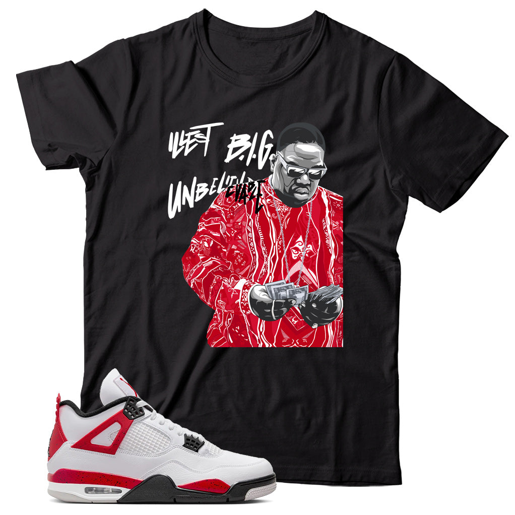 Jordan 4 Red Cement shirt