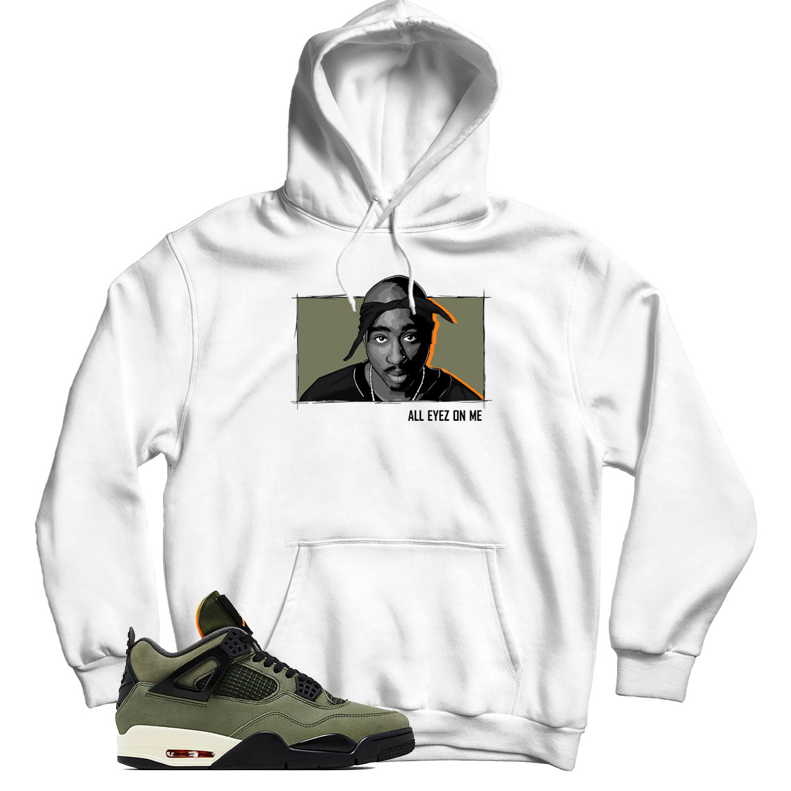 Hoodie Match Jordan 4 Undefeated