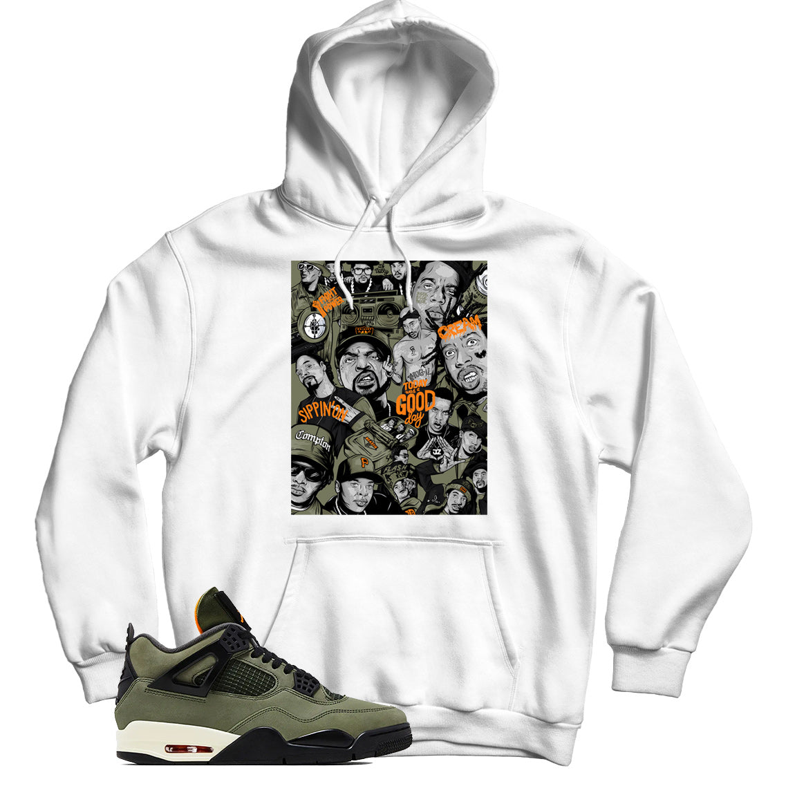 Jordan 4 Undefeated Hoodie