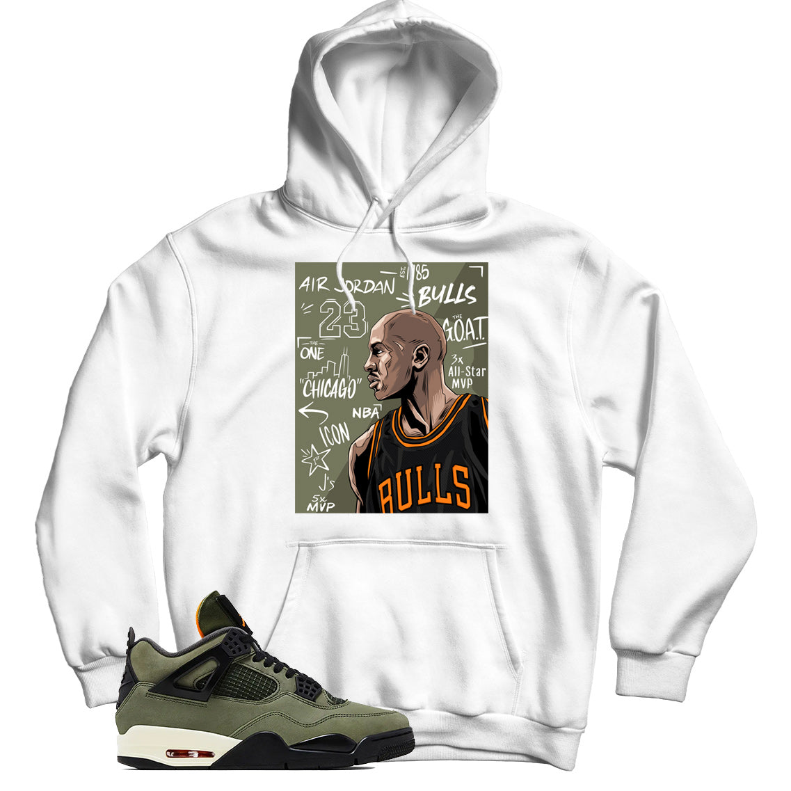 Jordan 4 Undefeated Hoodie