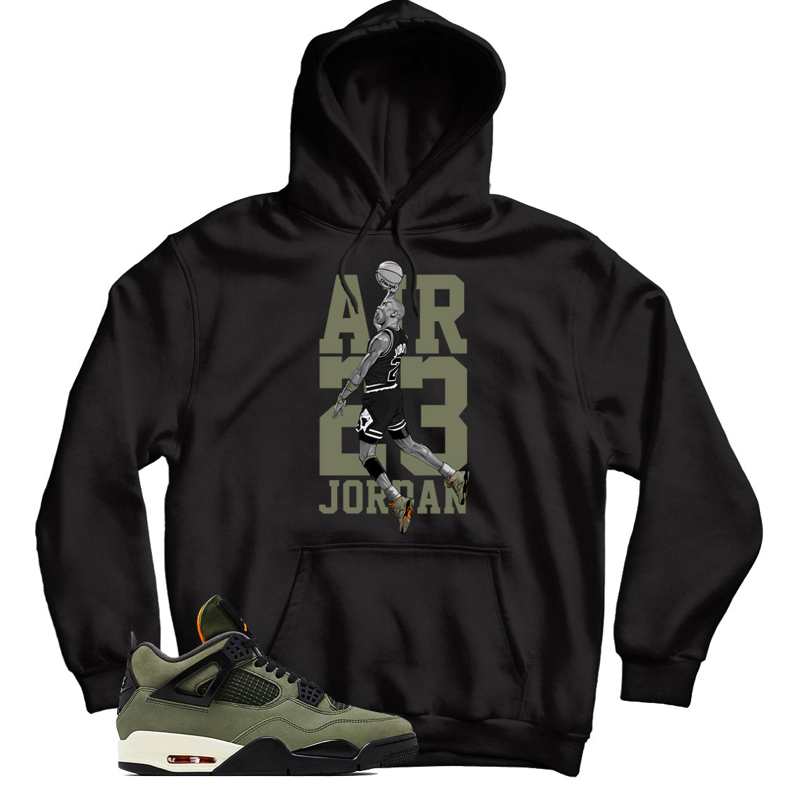 Jordan 4 Undefeated hoodie