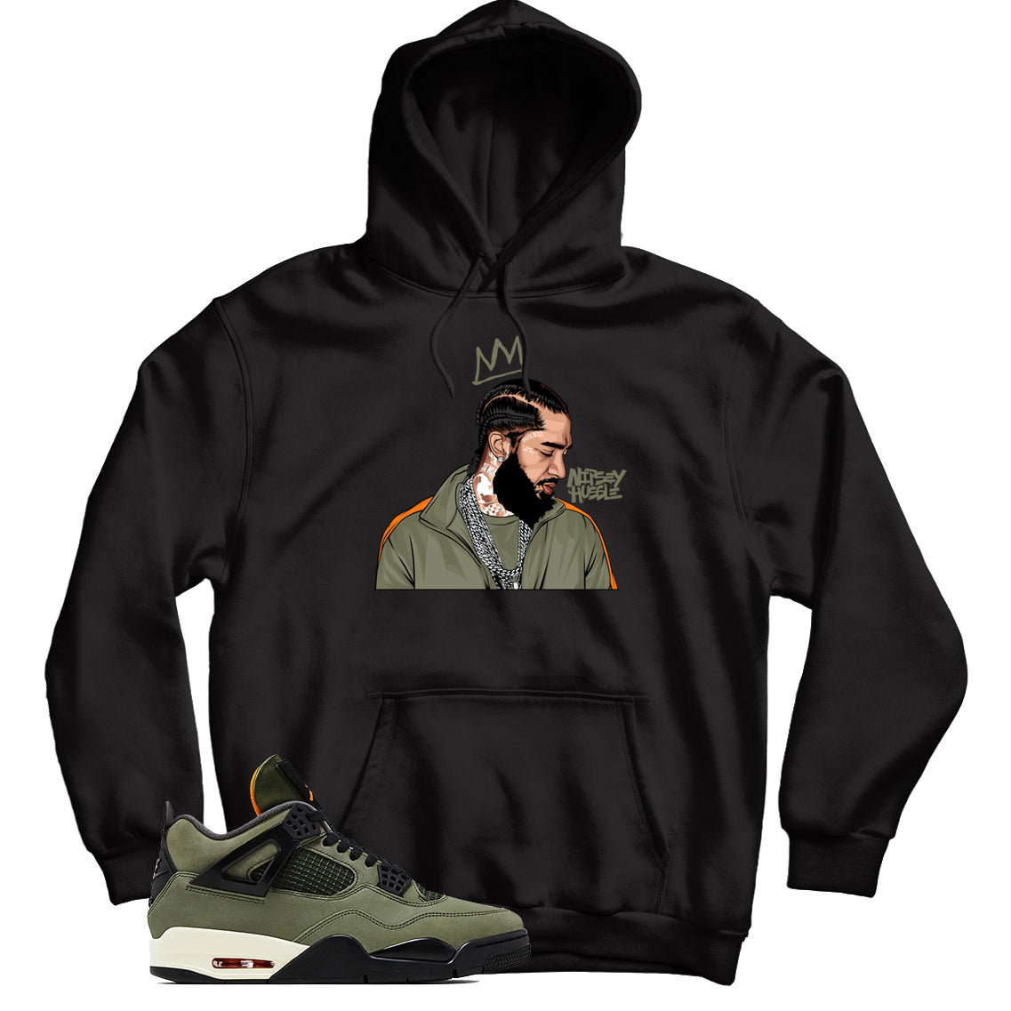 Hoodie Match Jordan 4 Undefeated
