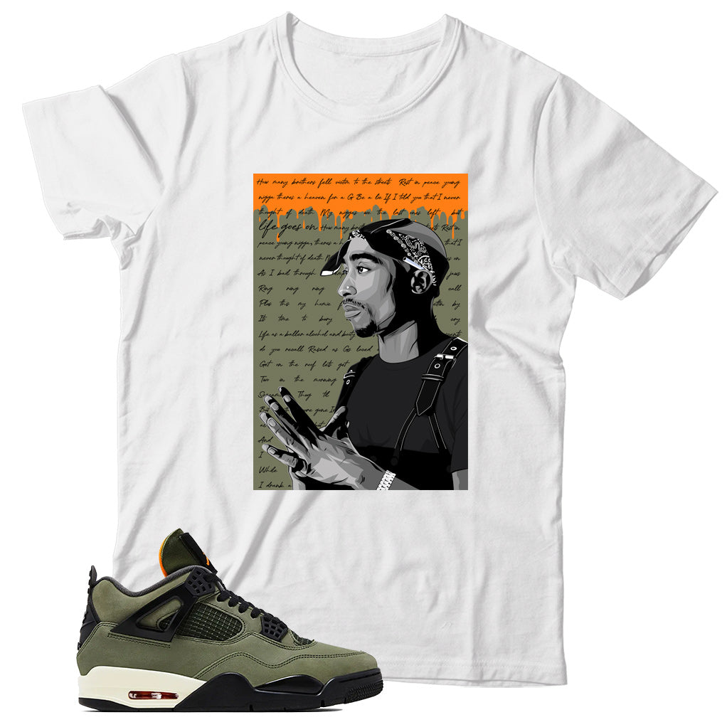 T-Shirt Match Jordan 4 Undefeated