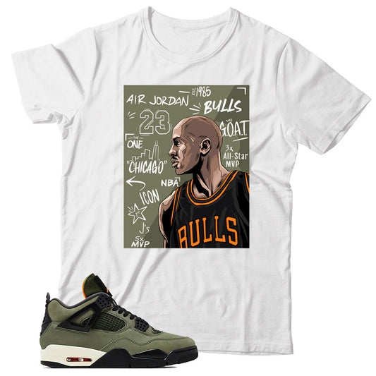 Jordan 4 Undefeated shirt