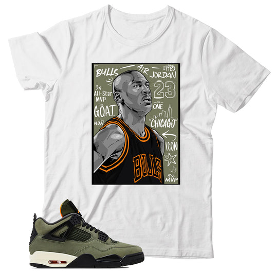 T-Shirt Match Jordan 4 Undefeated