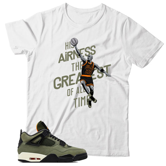 Shirt Match Jordan 4 Undefeated