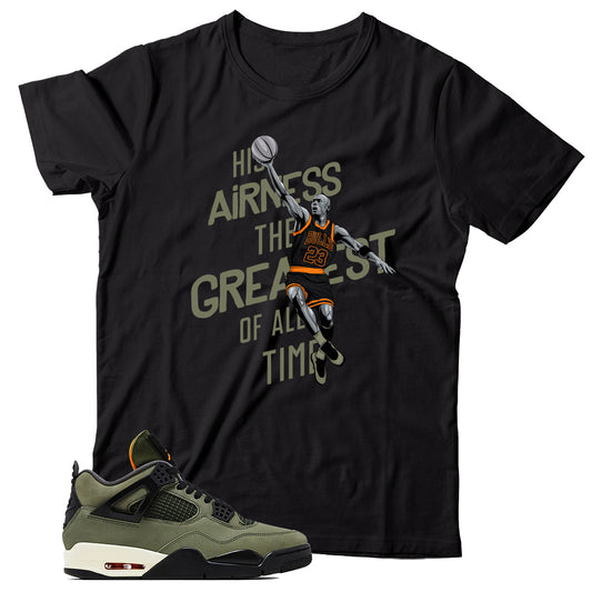 Shirt Match Jordan 4 Undefeated