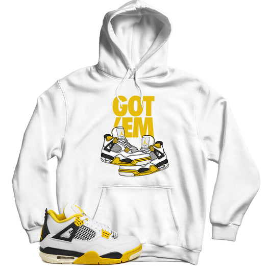 Jordan 4 Vivid Sulfur hoodie