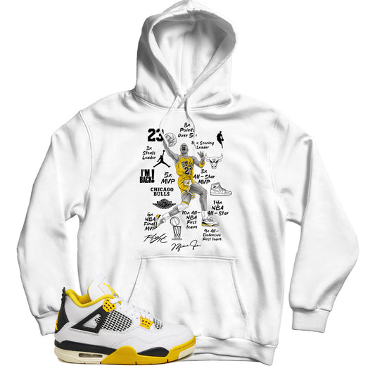 Jordan 4 Vivid Sulfur hoodie