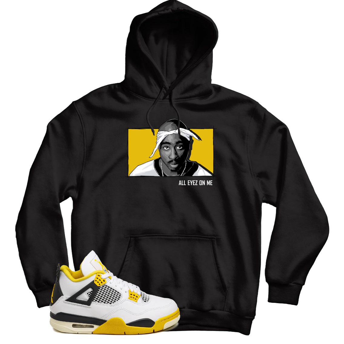 Jordan 4 Vivid Sulfur hoodie