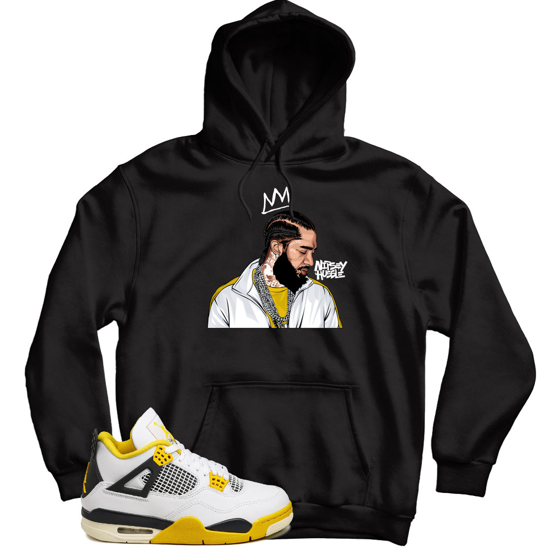 Jordan 4 Vivid Sulfur hoodie