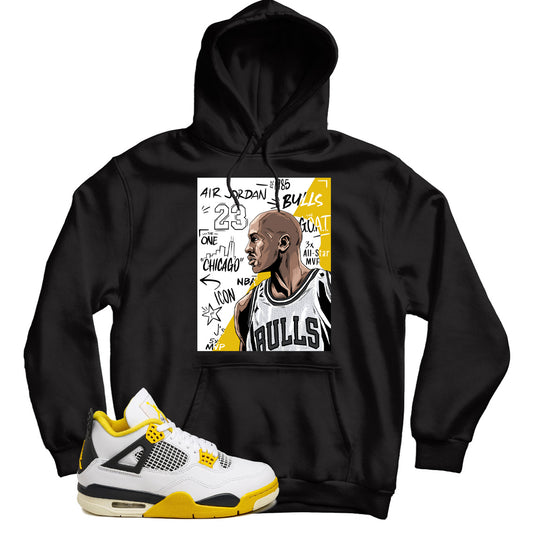 Jordan 4 Vivid Sulfur hoodie