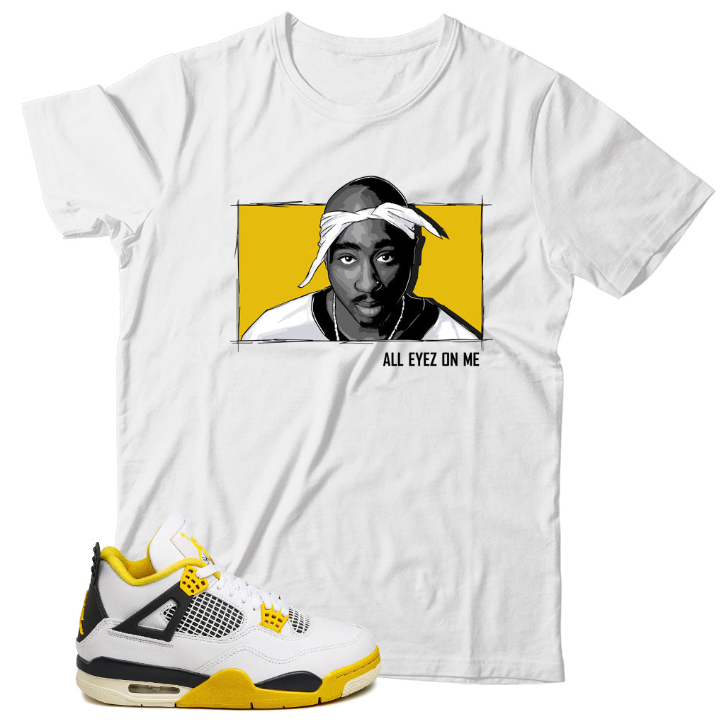 Jordan 4 Vivid Sulfur shirt