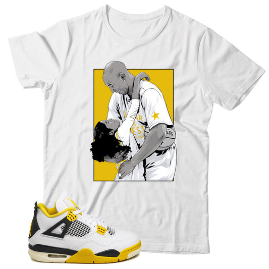 Jordan 4 Vivid Sulfur shirt