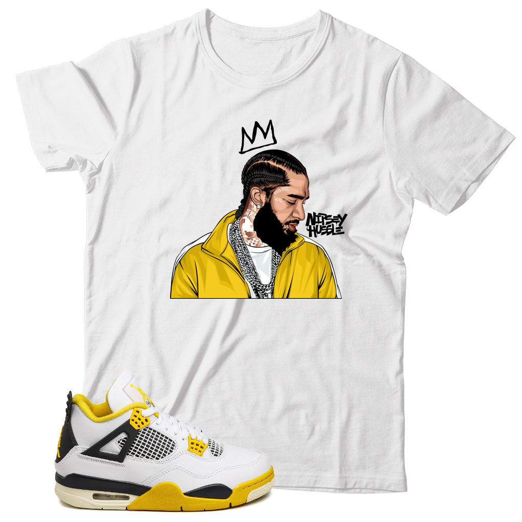 Jordan 4 Vivid Sulfur shirt