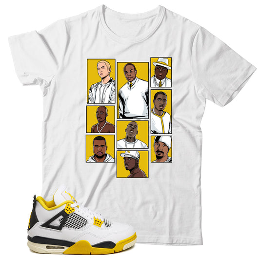 Jordan 4 Vivid Sulfur shirt