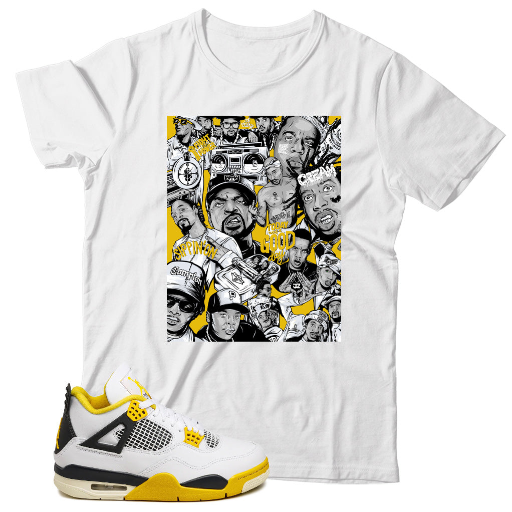 Shirt Match Jordan 4 Vivid Sulfur