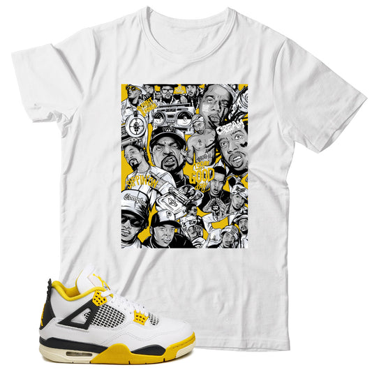 Shirt Match Jordan 4 Vivid Sulfur