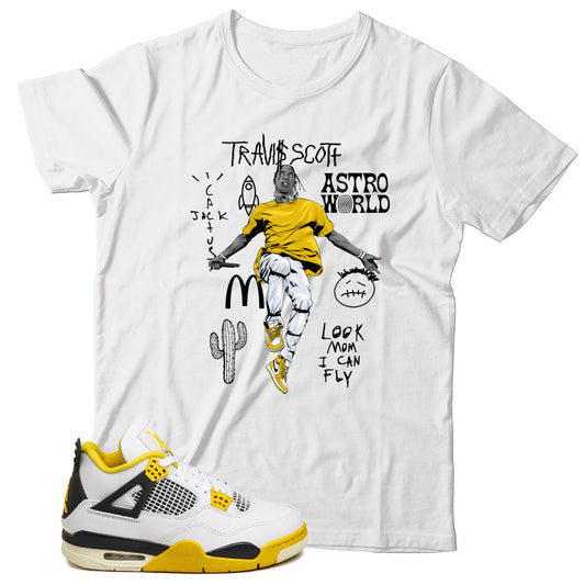 Shirt Match Jordan 4 Vivid Sulfur