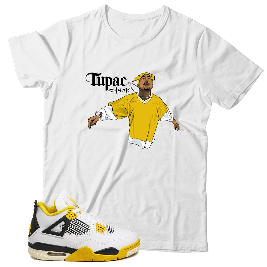 Jordan 4 Vivid Sulfur shirt