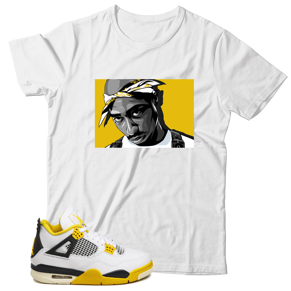 Jordan 4 Vivid Sulfur shirt