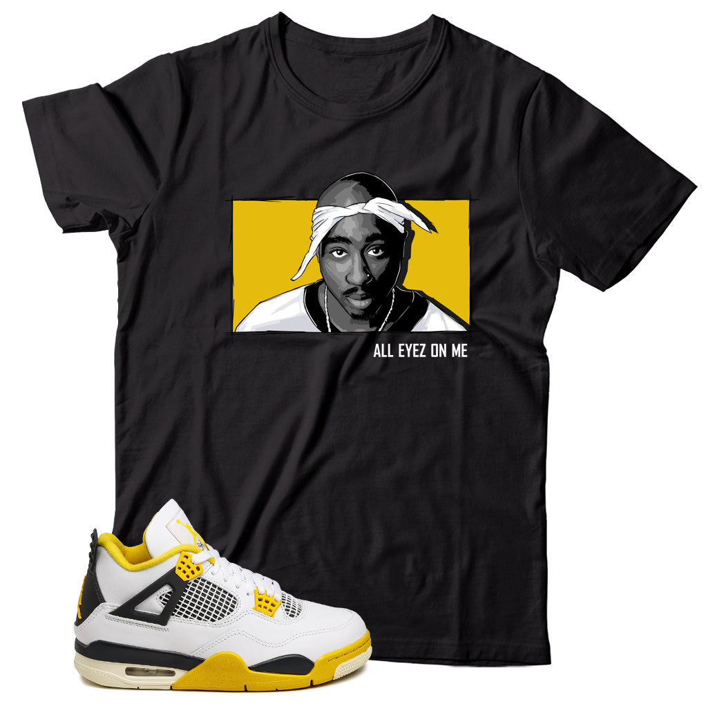 Jordan 4 Vivid Sulfur shirt