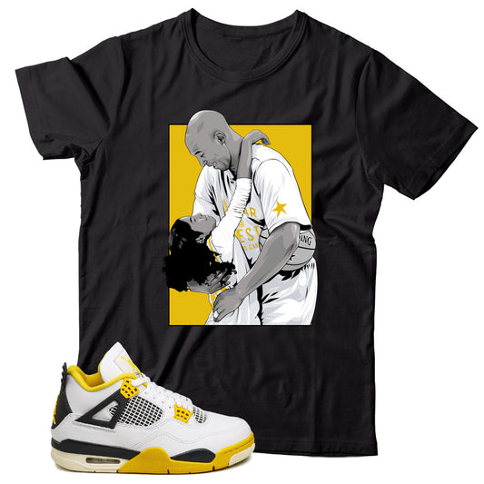 Jordan 4 Vivid Sulfur shirt