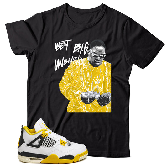 Jordan 4 Vivid Sulfur shirt