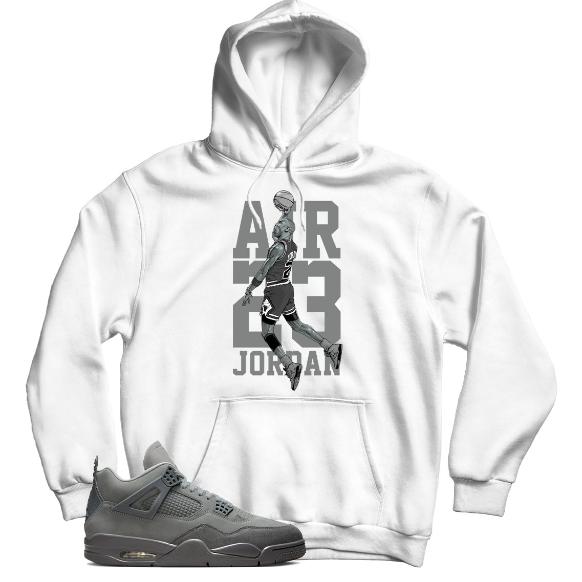 Jordan 4 Paris Olympics hoodie