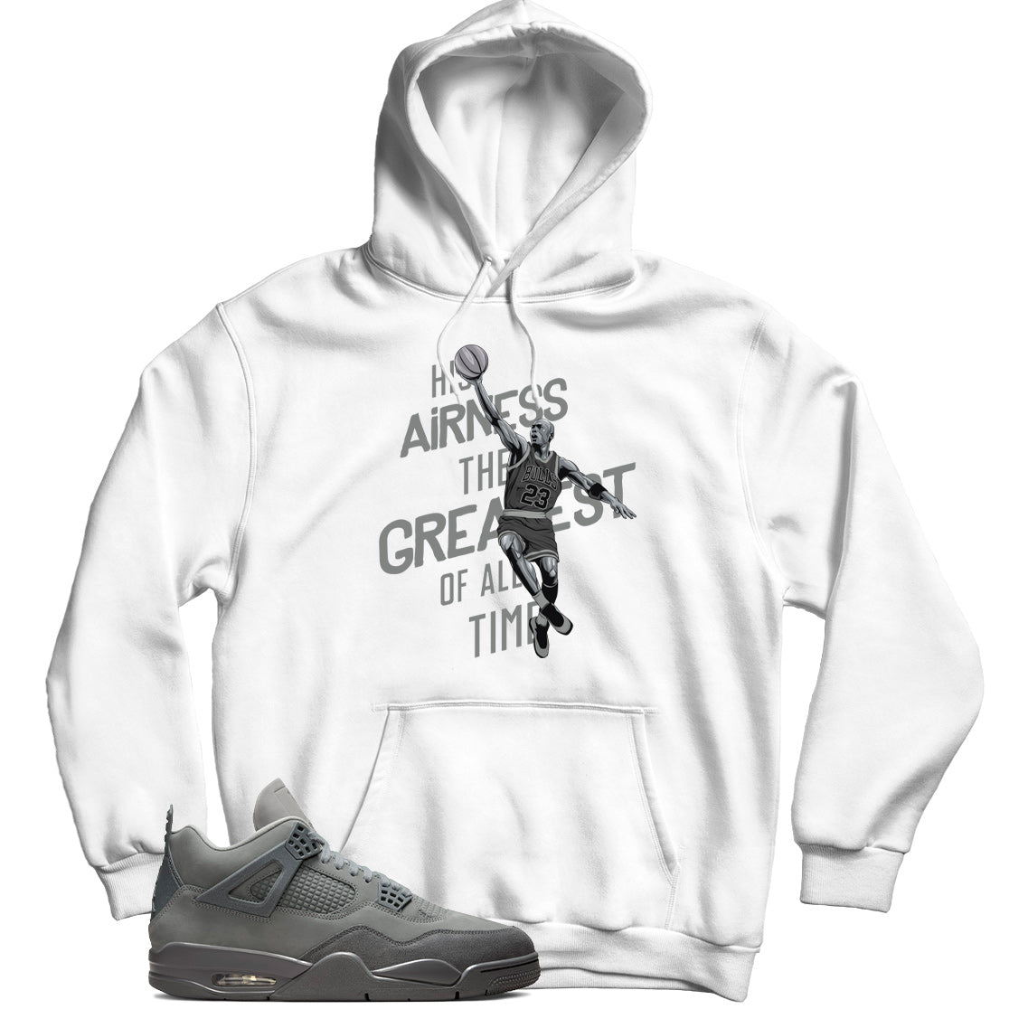 Jordan 4 Wet Cement hoodie