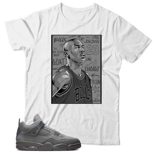 Jordan 4 Wet Cement shirt