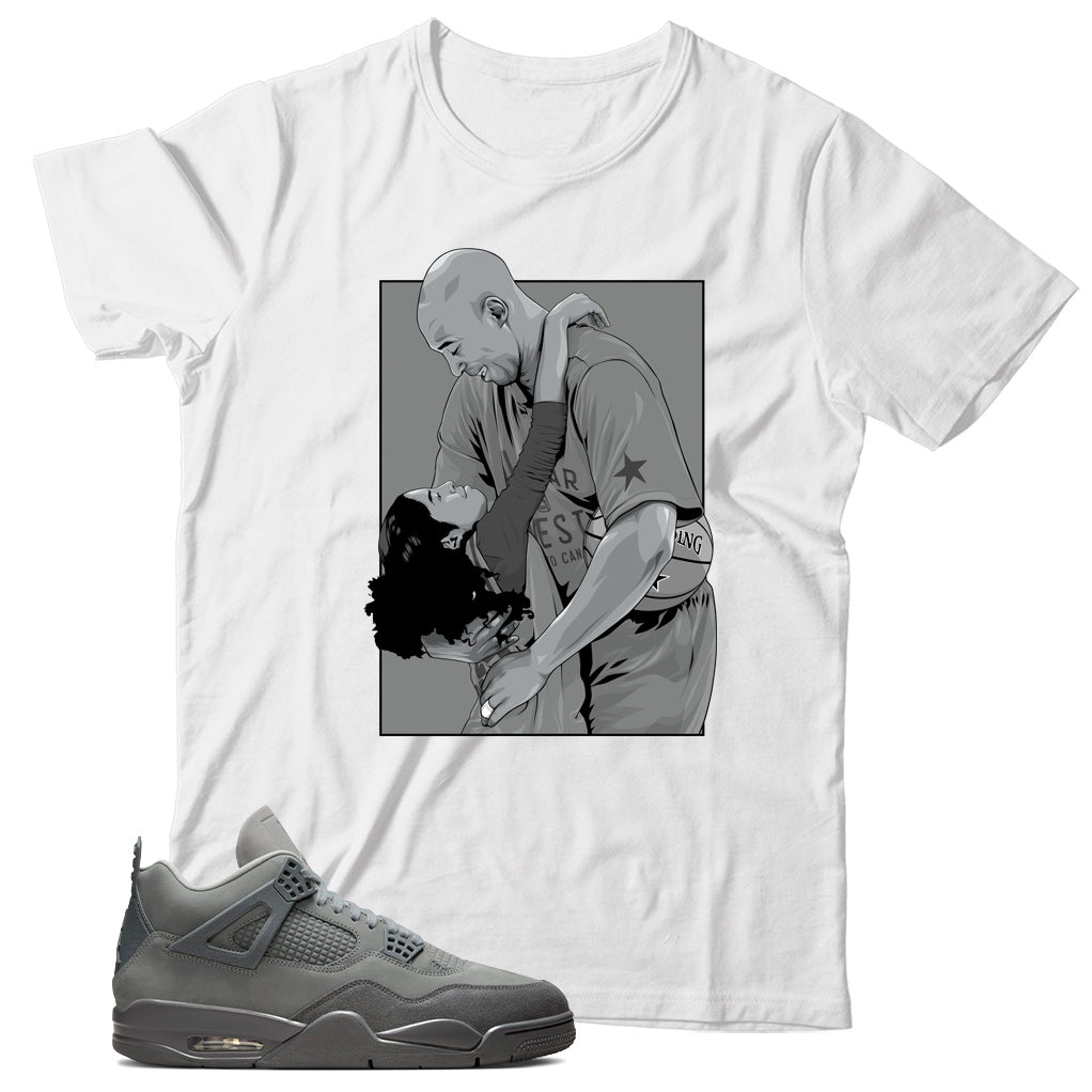 Jordan 4 Wet Cement shirt